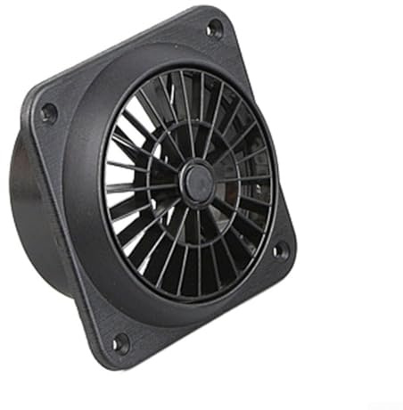 Rackumic Dieselheizungs-Luftkanalauslass 360 Grad drehbare Entlüftung für Eberspacher und andere 60 mm 90 mm Kanalsysteme Installation für effiziente Warmluftverteilung (90 mm)