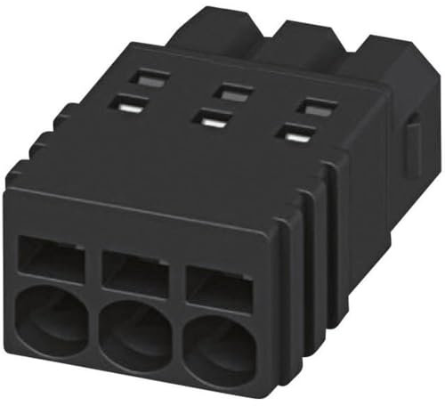 PHOENIX CONTACT PTSM 0,5/4-P-2,5 Leiterplattenstecker, Schwarz, 0.5 mm² Nennquerschnitt, 4 Anschlüsse, PTSM 0,5/..-P Artikelfamilie, 2.5 mm Rastermaß, 250 Stück