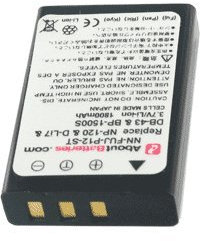 Batterie Compatible avec Toshiba PX1657, 3.7V, 1800mAh, Li-ION