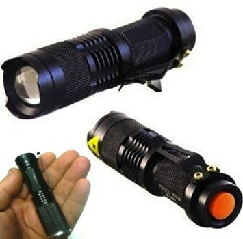 MINI TORCIA LED 3W LUCE HL68 RICARICABILE LED 5000 LUMEN POLICE
