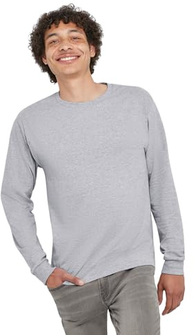 Hanes Men's L/S ComfortSoft Tee 4 Pack ComfortSoft Long Sleeve Shirt (Pack of 4)