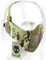 ATAIRSOFT Tactical Airsoft CS Demi-Masque de Protection en Nylon avec Masque Anti-Bruit MC Multicam