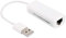Adaptador USB2.0 a Ethernet,Adaptador Ethernet RJ45 ABS para Android win8,Chip Realtek RTL8152B Tarjeta de Red Externa,Alta Adaptador de Dispositivo de Red Universal Portátil para Tablet PC