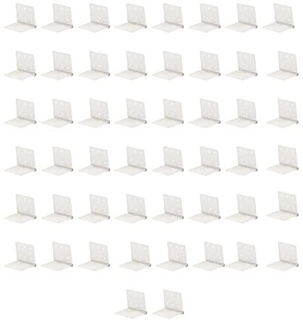 Bstinay 50Pcs 16x28mm RC Airplane Pinned Hinge Model Aircraft Plane Parts Replacement