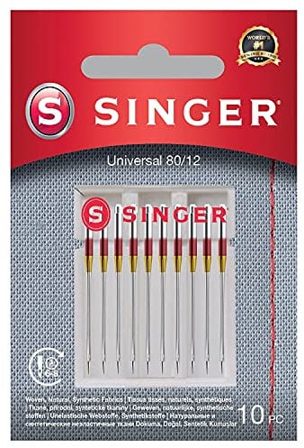 VSM Singer Nähmaschinennadeln Universal 2020 a 10 Stück (Stärke 80)