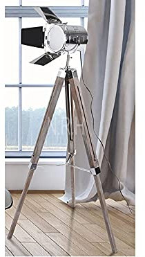 Nautical Replica Hub Vintage Spotlight searchlight Tripod Floor Lamp Adjustable Height Search Light Studio Spot Lamp