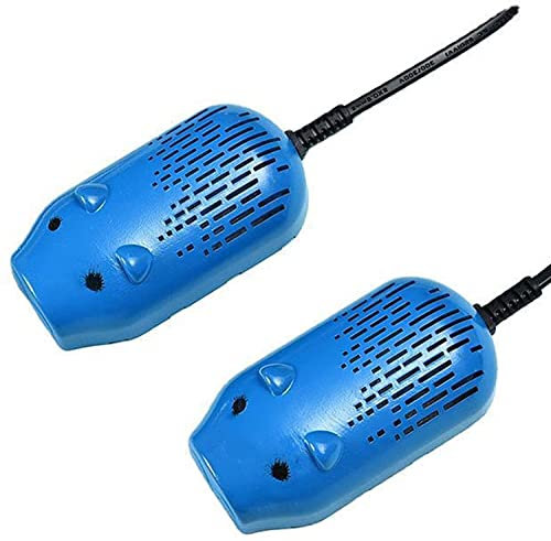TYXTYX Sèche-Bottes Sèche-Chaussures Gant, Sèche-Chaussures électrique Chauffe-Chaussures de Ski Portable Chauffe-Chaussures Séchage Rapide Stérilisation pour Chaussettes Chapeaux (Bleu)