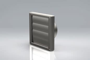 Stainless Steel 100mm 4 Gravity Flap Vent