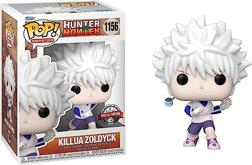 Funko Pop! Animation: Hunter X Hunter - Killua Zoldyck mit Yo-Yo - Hunter X Hunter (HXH) - Vinyl-Sammelfigur - Geschenkidee - Offizielle Handelswaren - Spielzeug Für Kinder und Erwachsene