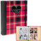 tutata Kpop Photocard Binder, Kpop Photocard Holder Book with Elastic Cord, 25 Sleeves, Hard Cardboard