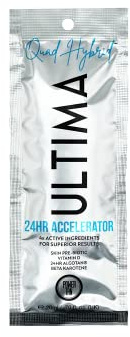 Power Tan Ultima Quad Hybrid Sunbed Tanning Accelerator Cream – DHA Free, Vitamin D & Beta Carotene, Fast Dark Tan, Tingle-Free, Prebiotic Skin Booster | 20ml