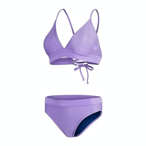 speedo Banded Triangle 2-Teiliger Bikini Damen lila