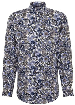 Seidensticker Herren Business-Hemd - Regular Fit - Soft - Kent-Kragen - Langarm - 100% Leinen
