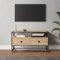 BUKSCYJS Tv Eckschrank,Tv Table,Tv Schrank Hochglanztv-Schrank Sonoma-Eiche 80x35x45 cm Holzwerkstoffgeeignet FüR Wohnzimmer, Schlafzimmer, Empfangsraum, BüRo, Arbeitszimmer