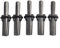 SMZhomeone 5 Stück Steinspalter 18 mm Metalldübelkeile professionelle Qualität Hand-Spalter zum Spalten von hartem Stein, Stein, Granit, Marmor, Beton