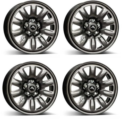 4x Alcar Stahlfelgen 4-130601A 6.5Jx16 ET47 5x108 kompatibel mit Opel Combo