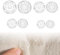 80 Paar Druckknöpfe,Druckknöpfe zum Annähen,Druckknopf zum Anähen, (7mm, 12mm, 15mm, 20mm) - Ideal für Kleidung, DIY Projekte und Handwerk, Langlebig und Einfach zu Verwenden