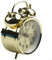 Cloudpower Metallwecker Vintage Hufeisen Uhren Mechanische Aufziehuhr Doppelglocken Lauter Wecker Home School Tisch Schreibtisch Dekoration