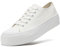 maxvinci Ladies Canvas Shoes Women Platform Trainers Lace Up Pumps Plimsolls Fashion Sneakers Low Top Casual Canvas Tennis Shoes for Women