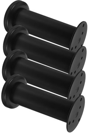 HOMOCONO 4-teilige Höhenverstellbare Ersatzstützbeine Für Betten Verstellbare Möbelstützbeine Zubehör Für Schwere Bettbeine