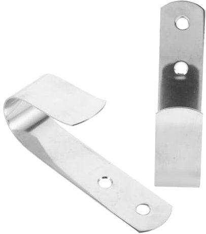 Alipis Garage Storage Hooks Stainless Steel Lifebuoy Holder Boat Pool Fence Accessory