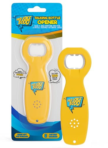 Dad Joke Talking Bottle Opener Dad Gifts Funny Gift for Dad, Gift for Dad, Funny Present for Dad Present for Dad Birthday Gifts 100 Unique Dad Jokes