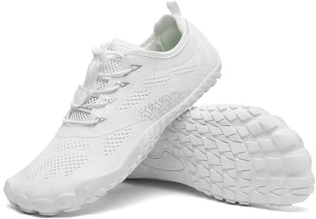 SAGUARO Femme Homme Barefoot Shoes Chaussures Minimaliste Barefoot Chaussures Pieds Nus Antidérapantes pour Gym Training Fitness Randonnée Noir,GR.39