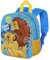 Disney Der König der Löwen Wild-Elite 3D Rucksack, Blau, 25 x 30 cm, Kapazität 7 L