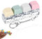 Keyboard Fidget Toy,Keyboard Clicker Fidget,4 Button Multi-coloured Decompression Fidgets Toys,Portable and Fun Keycap Keyboard Keychain for Adults Kids Relief Stress Pass The Time