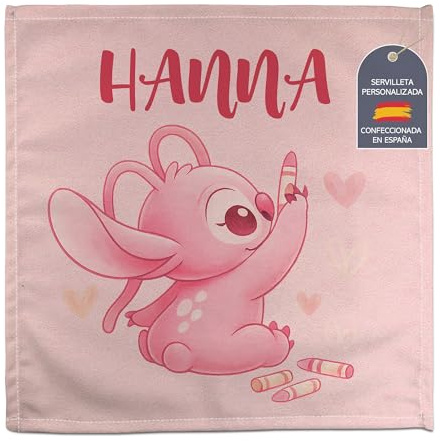LolaPix Serviette de Table Koala Personnalisée au Prénom. Rentrée Scolaire Fille Garçon. Divers modèles. Koala Rose