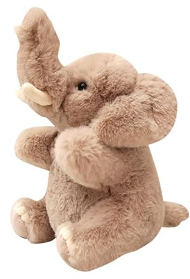 Xiyocadt Elefant Kuscheltier, Stofftier Elefant, Groß Stofftier Plüschtier, Kleines Kuscheltier Geschenk für Kinder Mädchen Jungen (55CM)
