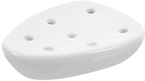 DIKACA Bouchon de Canalisation Urinoir Céramique Accessoire Salle de Bain Anti-odeurs et Anti-bouchage Couvre Drain Urinal et Pratique