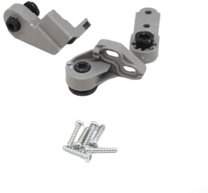Scheinwerfer-Reparatur-Set vorne links | für Mercedes C W203 | OEM A2038203114 | ABS graue Halterung Fahrerseite Montage | Scheinwerferhalterung