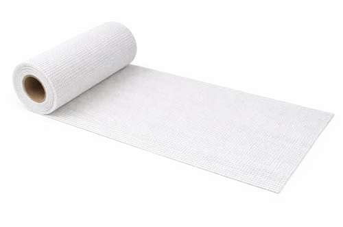 G.schmückt Tischläufer Leinenoptik, Tischband auf Rolle zuschneidbar, Festliche Tischdeko Tischdecke für Hochzeit, Kommunion & Geburtstag (Weiß 10m x 30cm)