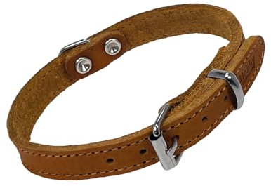 Nobby 80920-98 Halsband TABIL Cognac 35 cm (26-31 cm), 14 mm