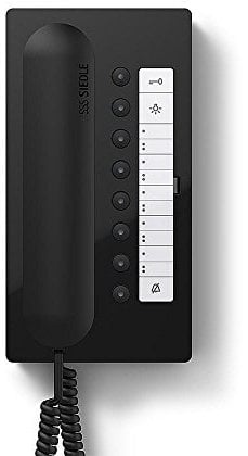 Siedle BTC 850-02 SH/S Türsprechanlage Kabelgebunden Schwarz