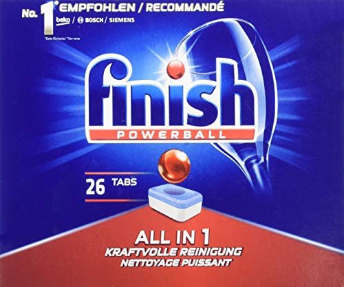Finish Calgonit Alles in 1, Spülmaschinentabs, 26 Tabs