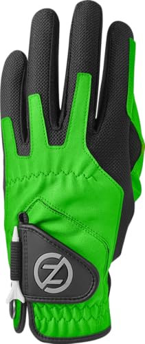 2014 Zero Friction Compression-Fit Performance Mens Golf Gloves Left Hand (For the Right Handed Golfer) Green