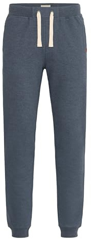 Blend BHTilo Herren Sweatpants Jogginghose Sporthose mit Fleece-Innenseite Kordelzug Eingrifftaschen Baumwollmischung Regular fit, Größe:S, Farbe:Navy (70230)