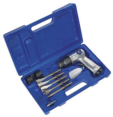 Sealey Sa12/S Air Hammer With Chisels Medium Stroke