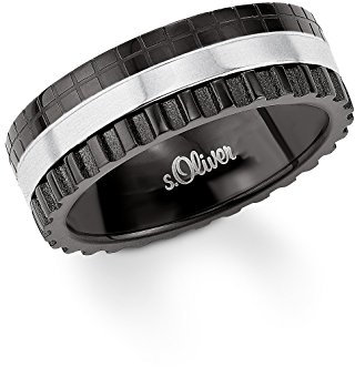 s.Oliver Jewel Herren-Ring Edelstahl SO799/4 421973