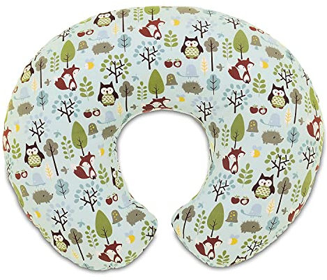 Boppy Stillkissen für Säuglinge 0+ Monate, Ergonomische Form mit Miracle Middle Einsatz - Stillkissen und Babynest fürs Stillen, Sitzkissen Baby