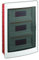 Verteilerschrank C125VK-90918036, weiß, rot, 36 module