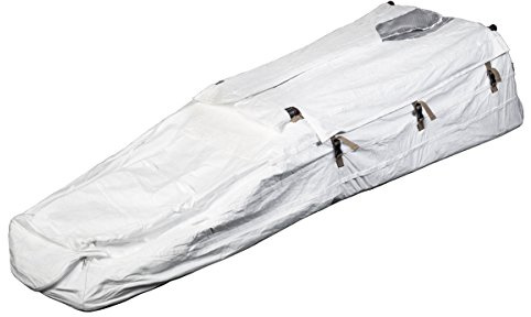 Rig'Em Right Waterfowl Low Rider 3.0 Low-Profile Layout Bird Hunting Snow Cover Blind with Steel Frame, Large Foot-Bag and Padded Seat, Headrest and Backrest (Snow Cover Camo)