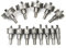 MALAYAS-13 PCS Scies Cloches -Fraise Métal -Foret en Alliage - Coffret Multi-dents en Acier Inoxydable Métal Foret Perçage Trou Allié en Alliage de Carbure TCT