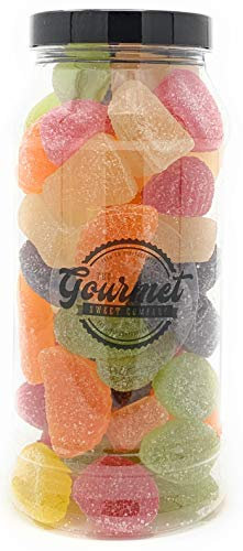 Fruit Jellies Retro Sweet Shop Jar by The Gourmet Sweet Company