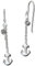 SilberDream weiß Anker Ohrringe Zirkonia 925 Silber Damen Ohrhänger SDO8811W Silber Ohrhänger