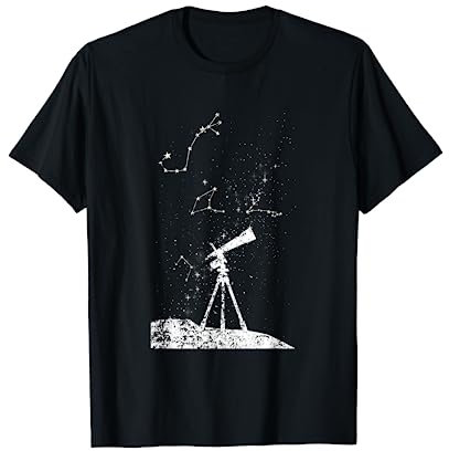Teleskop Astronomie T-Shirt