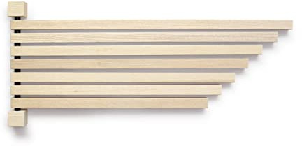 Side by Side Wandhalter Wandpfau Pavo L Holz 40130L