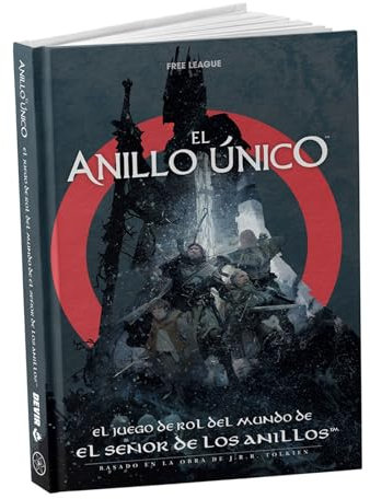 Devir - El Anillo Único 2ed: Libro Básico, Juego de Rol, Juego de Rol con Amigos, Juego de Rol Entretenido, Juego de Rol 12 años (AU2BASICOSP)